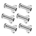thumbnail image 1 of 6X coat hook wardrobe hook stainless steel wall hook coat hook wardrobe, 1 of 5