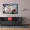 thumbnail image 3 of Epic Graffiti 'Buddha Flower' by Elena Ray, Canvas Wall Art, 60"x40", 3 of 8