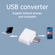 thumbnail image 5 of Adaptador de cable micro USB Convertidor USB 2.0 a USB OTG para teclado de mouse Android, 5 of 8