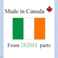 thumbnail image 2 of CafePress - Made In Canada From Irish Parts Infant Bodysuit - Baby Light Bodysuit, Size Newborn - 24 Months, 2 of 4
