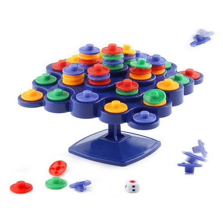 - Mosunx Children Educational Toys Board Game Desktop Toy Balancing Top Tower
