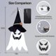 thumbnail image 3 of Luz LED intermitente para Halloween, colgante, fantasma, calabaza, sombrero, lámpara, decoración de Halloween (color: Color), 3 of 5