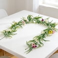 thumbnail image 4 of Artificial Simulated Flower Vine Decorative Rattan for Indoor Outdoor Use, 68.9 Inch Plastic Hanging Garland, 4 of 6