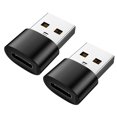 thumbnail image 2 of Gwong Electrónica 2pcs aleación de aluminio tipo-c hembra a USB Malculino Convertidor Adaptador Accesorio de teléfono, 2 of 7