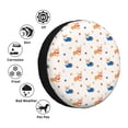 thumbnail image 4 of Balery Corgi Dog And Heart Cubiertas para Neumáticos - Protector Resistente para Neumáticos de Camioneta, SUV, Remolque, Camper y RV-14 inch, 4 of 6