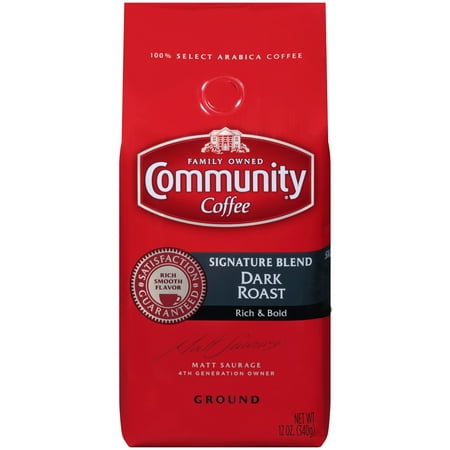 Dubarry Coffee - Community® Coffee Signature Blend Dark Roast Ground Coffee 12 oz. Bag