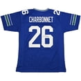 thumbnail image 2 of Seattle Seahawks Zach Charbonnet Autographed Blue Throwback Jersey MCS Holo Stock #256977, 2 of 3