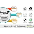 thumbnail image 3 of Organic Cotton Feather Touch Quick Dry 650 GSM Bath Mat, Insignia Blue 20"X33", 3 of 7
