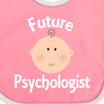 thumbnail image 4 of Inktastic Future Psychologist Occupation Boys or Girls Baby Bib, 4 of 4
