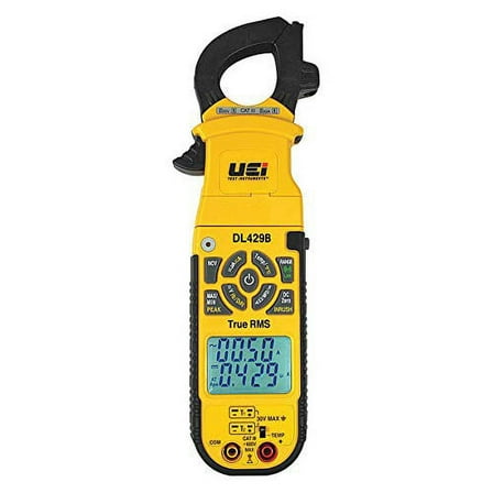 Clamp Meter, Digital, 1000 Max. DC Volts
