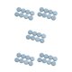 thumbnail image 1 of Bearachild 8 protectores de suelo azul para un movimiento de muebles fácil y silencioso con fuerte resistencia a la compresión circular de 16 Type2 NO2, 1 of 6