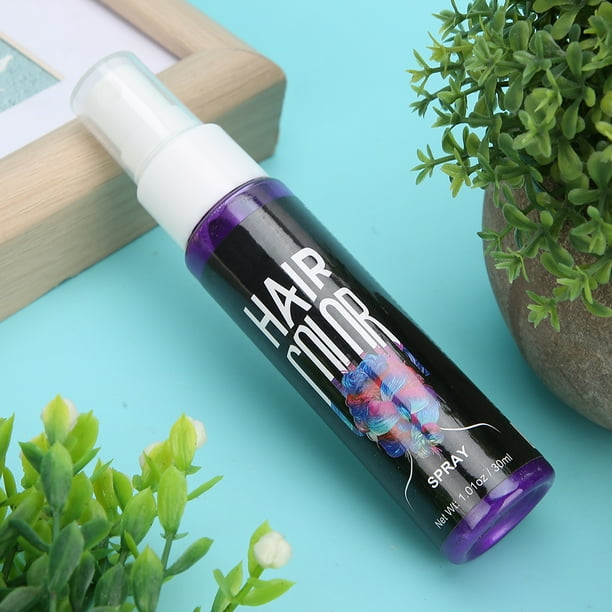 Temporary Hair Color Spray, Purple Nonpermanent Hair Dye Spray, For