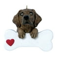 thumbnail image 5 of Personalized Dog Ornament 2024 Chocolate Labrador 1 Count - Ornaments by Elves, 5 of 10