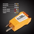 thumbnail image 3 of WorkPro Appareil de vérification de prises de circuits à 3 fils, 3 of 5