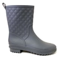 thumbnail image 3 of Women's Rain Boots Block Heel Short Garden Work Shoes, 3 of 5