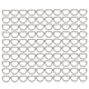 thumbnail image 1 of 100pcs Metal D Rings Heavy Duty Dog Collar D Shaped Clips for Pet Luggage Chest Strap3x25x20mm / 0.12x0.1x0.8in, 1 of 1