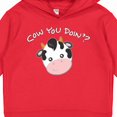 thumbnail image 3 of Inktastic Cow You Doin'? Cute Cow Toddler Hoodie, 3 of 4