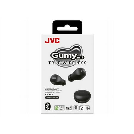 JVC - True Wireless Headphones - Black