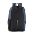 thumbnail image 4 of Paquete 10 piezas Mochila con salida USB y porta laptop azul 30 x 43 x 16, 4 of 6