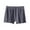 Gray, variant on Aofany Women's Plus Size Casual Leggings Solid Thin High Waist Stretch Bottom Shorts Home Short Pants