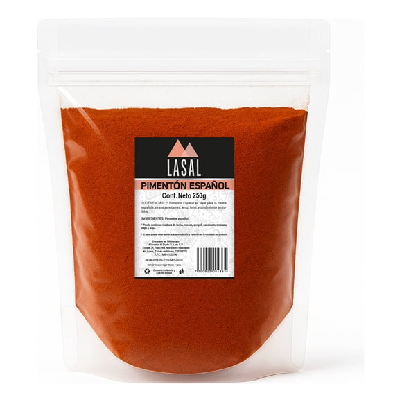 Paprika Pimentón Español 250 Gramos Bolsa Resellable
