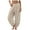 Beige, variant on UngA Baggy Sweatpants Women Women High Waist Casual Pants Elastic Wide Leg Summer Beach Palazzo Trousers with Pockets Lightweight Comfy Beige,XL