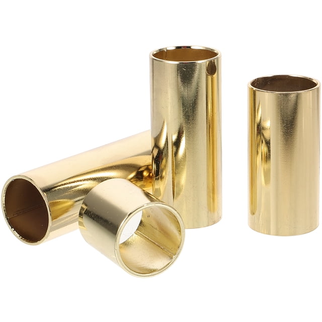 IFANLANDOR 4Ud Accesorios De Guitarra Metal Dorado Slider Para Guitarra Acústica Y Bajo