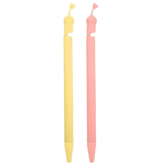 EeaseCA 2pcs Pencil Covers Cartoon Pencil Protectors Compatible for Apple Pencil 1