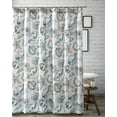 thumbnail image 3 of Barefoot Bungalow Cruz Shower Curtain, 72x72-inch, 3 of 4
