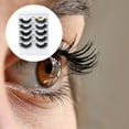 thumbnail image 4 of CRILSTYLEO 5 Pares De Pestañas Postizas Para Maquillaje De Color Negro Aspecto Más, 4 of 8