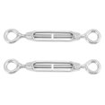 thumbnail image 3 of Stainless Steel 304 Eye & Eye Turnbuckle Wire Rope Tension (10Pcs), 3 of 8