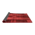 thumbnail image 2 of Ahgly Company Indoor Square Checkered Red Modern Area Rugs, 3' Square, 2 of 4