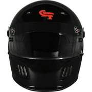 G-Force 3123MEDBK GF3 Full Face Helmet, Black, Medium