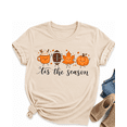 thumbnail image 6 of Women Tis the Season Graphic Football T Shirt, Football Shirt for Women, Game Day Shirt, Football Season Tee, Football Fan Gift, 6 of 6