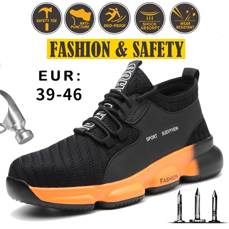 Details about  / Men/'s Training Safety Shoes Sports Steel Boots Women Outdoor Non-slip Work Shoes