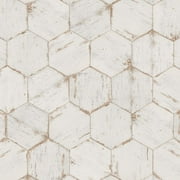 Merola Tile Fnurtx Retro Hex - Blanc