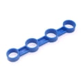 thumbnail image 3 of Fundas de expansión para dedos, herramienta de entrenamiento de guitarra, para aumentar la fuerza de los dedos, accesorios para instrumentos musicales para ukelele, piano y principiantes (grande/azul), 3 of 7