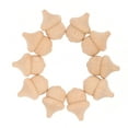 thumbnail image 4 of 10Pcs Decorative DIY Craft Nature Wooden Craft Art Projects for Kids Painting, 4 of 8
