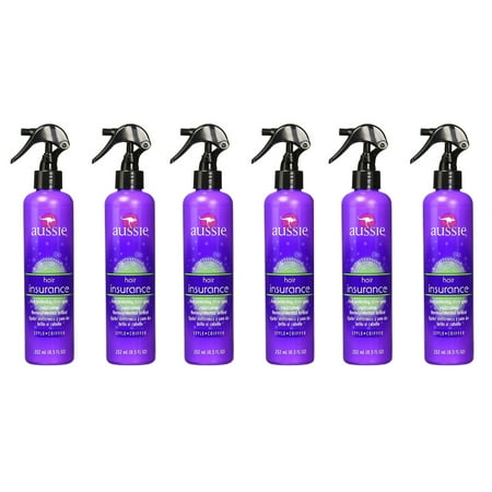 Aussie Hair Insurance Heat Protecting Shine Spray 8 5 Oz Pack Of 6 Aussie Hair Insurance Heat Protecting Shine Spray 8 5 Oz Pack Of 6