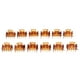 thumbnail image 2 of Paquete de 12 mini pinzas de resina para el cabello, pasadores de plástico para mujer , , se describe café Salvador mini pinzas para el cabello para niñas, 2 of 10
