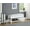 White, variant on Roundhill Furniture Rouen Espresso Seating Bench with Shoe Storage