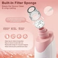 thumbnail image 4 of Lilian&Gema Blackhead Remover Vacuum, Rechargeable Electric Facial Pore Cleaner with 3 Suction Power & 5 Probes, Blackhead Acne Extractor Kit for Men and Women, 4 of 7