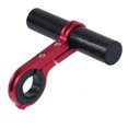 thumbnail image 3 of bedienty Mountain Bicycle Handlebar Extender Universal Handle Bar Speed Meter Holder Extension Bracket Adapter Outdoor Frame Red Carbon Fiber 1Set, 3 of 6