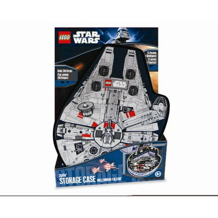 ZipBin Lego Star Wars Small Millennium Falcon Minifigure Case