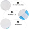 thumbnail image 3 of LEEYNEER 3pcs Adult Washable Cotton Pads Reusable  Postpartum Care White, 3 of 8