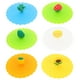thumbnail image 1 of 6 tapas de silicona con diseño de frutas de dibujos animados, cubiertas de silicona para el hogar., 1 of 5