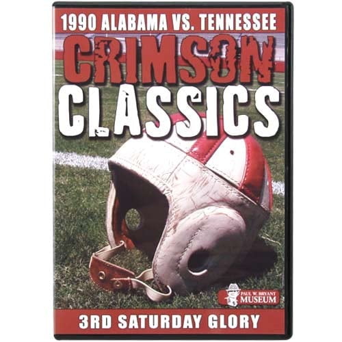 Crimson Classics 1990 Alabama Vs. Tennessee (DVD), Team Marketing, Sports & Fitness