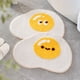 thumbnail image 5 of Alfombra de baño con diseño de yema de huevo (ojo de frijol), absorbente de agua, antideslizante, para el hogar, puerta de entrada, suelo, cocina, mesita de noche, pasillo, 5 of 5