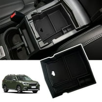 Armrest Box Insert Coin Holder Storage Organizer For Subaru Forester 2019-2024