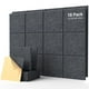 thumbnail image 1 of Paneles de pared insonorizados Soundsbay, paquete de 18, 30 x 30 cm, gris oscuro, 1 of 7